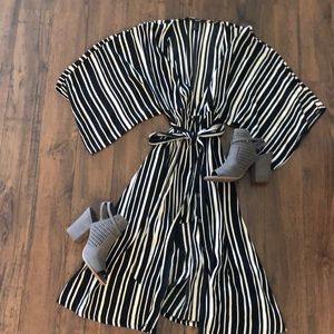 Wide sleeved boho Dress